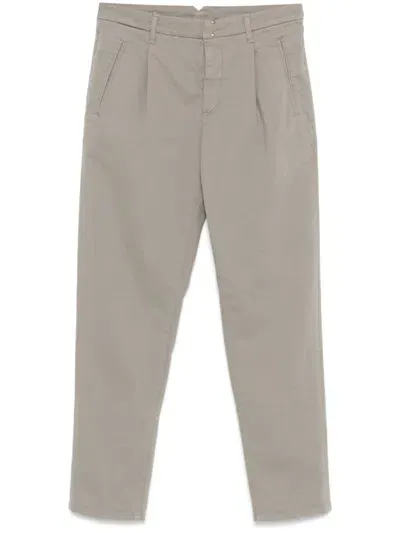 Incotex Tapered Trousers In Neutral