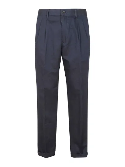 Incotex Trousers In Blue