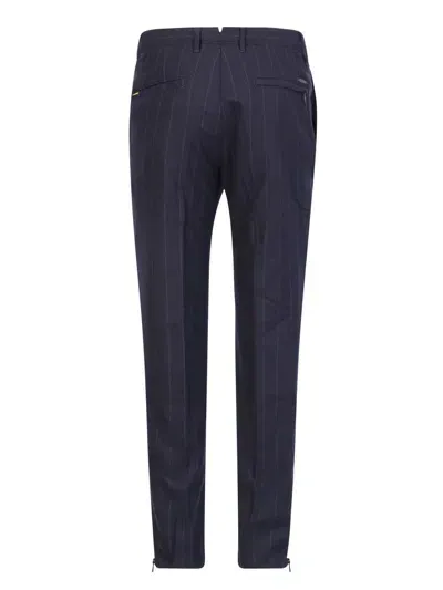 Incotex Trousers In Blue