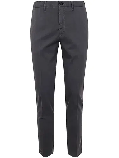 Incotex Trousers In Dark Brown