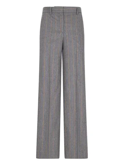 Incotex Trousers In Grey