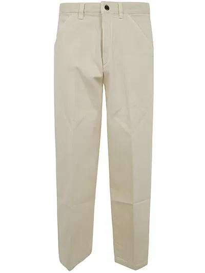 Incotex Trousers In Ivory