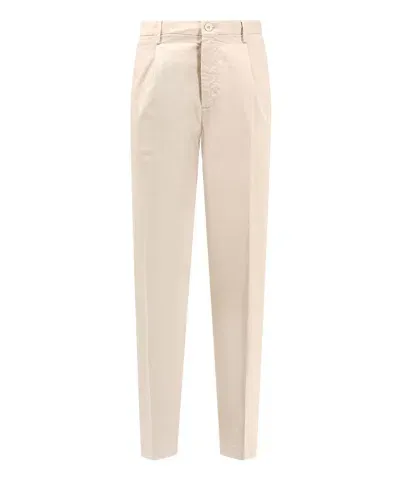 Incotex Trousers In White