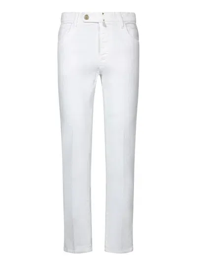 Incotex Trousers In White