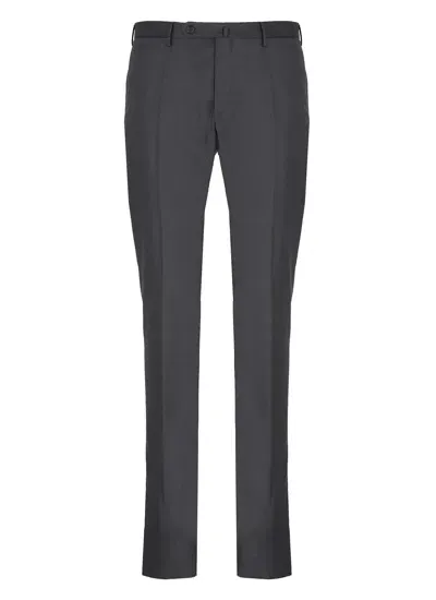 Incotex Wool Pants In Grey