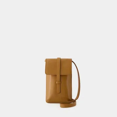 Ines De La Fressange Leonore Crossbody -  - Leather - Camel In Brown