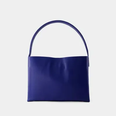 Ines De La Fressange Leonore L Shoulder Bag In Blue