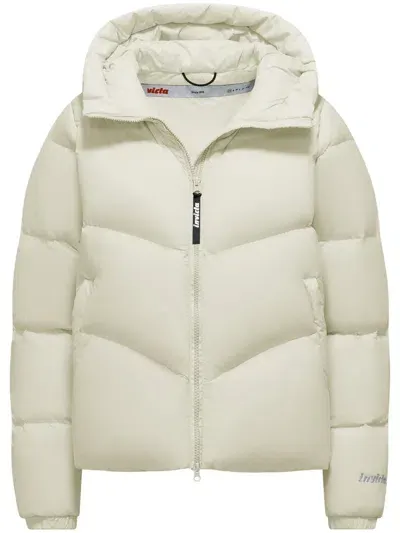 Invicta Quilt Jacket Hood Clothing In White