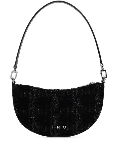 Iro Iri Arc Shoulder Bag In Black