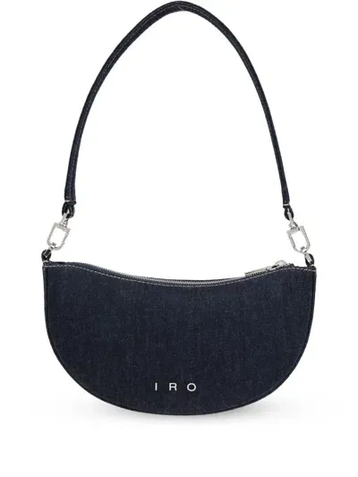 Iro Iriapat Shoulder Bag In Navy