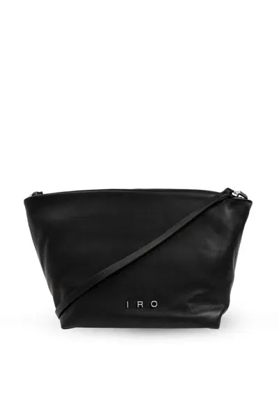 Iro Neobel Logo Detailed Shoulder Bag In Black