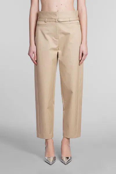 Iro Valenti Pants In Beige Cotton