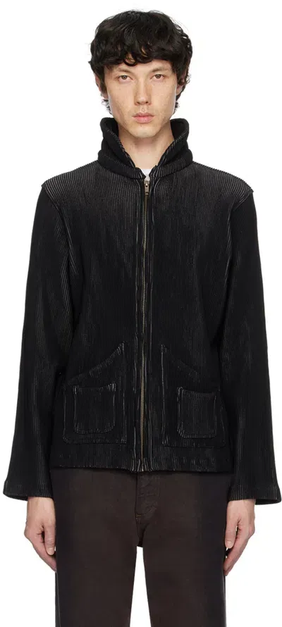 Isa Boulder Ssense Exclusive Black Blaze Basic Jacket In Smoke