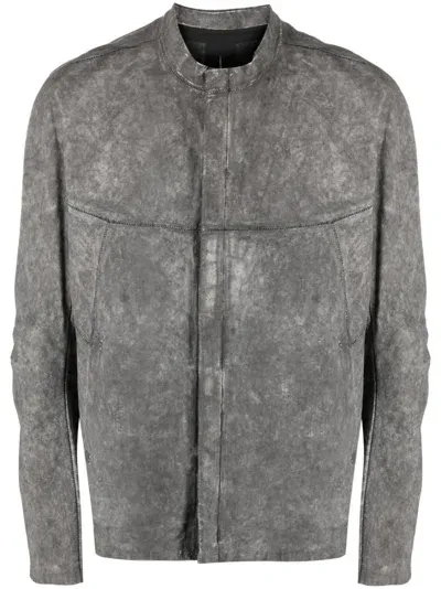 Isaac Sellam Experience Inexorable Linen/flax Jacket In Grey