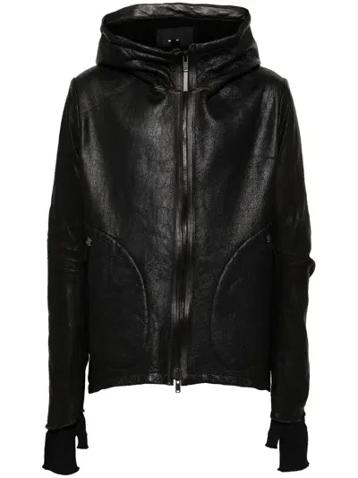 Isaac Sellam Experience Leather Jacket In Black