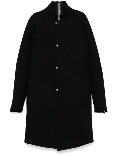 Isaac Sellam Experience Zip-detailed Coat In Black