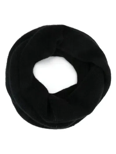 Isabel Benenato Brushed Snood In Black