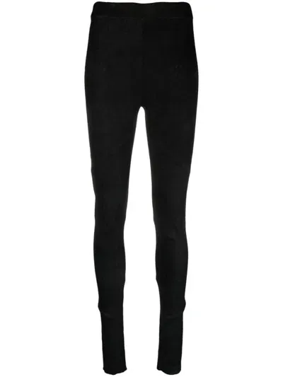 Isabel Benenato High-rise Leggings In Schwarz