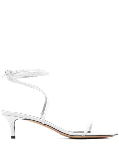 Isabel Marant Ankle-strap 60mm Sandals In White