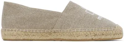 Isabel Marant Beige Canae Cotton Espadrilles In 90be Beige