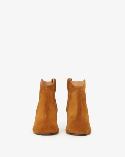 Isabel Marant Dicker Boots In Cognac