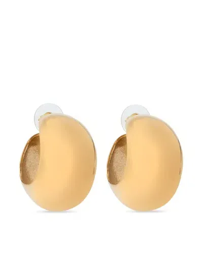 Isabel Marant Chunky Hoop Earrings In Gold