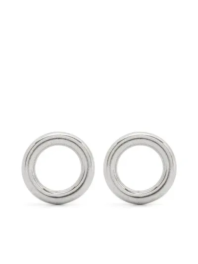 Isabel Marant Circular-design Earrings In Silver