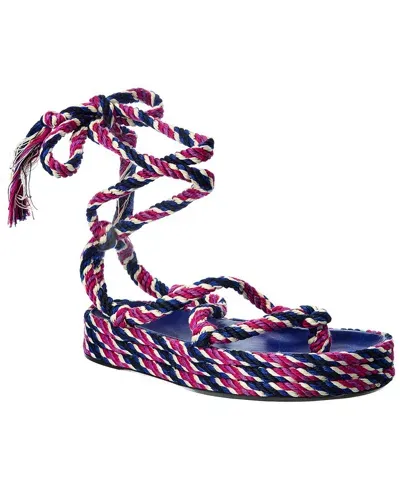 Isabel Marant Erol Rope Sandals In Multi