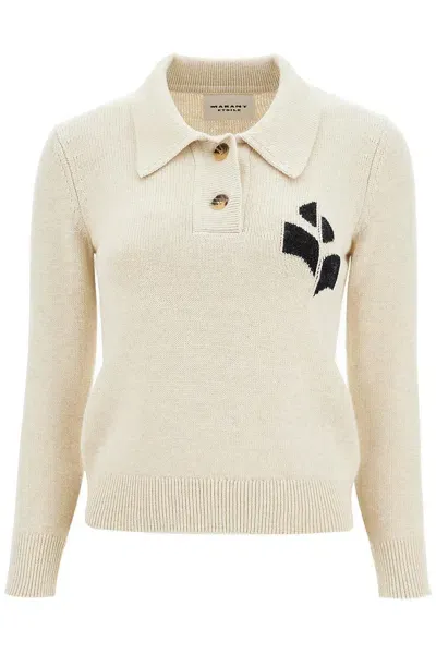 Isabel Marant Étoile Isabel Marant Etoile Cotton And Wool Nola Polo Pullover