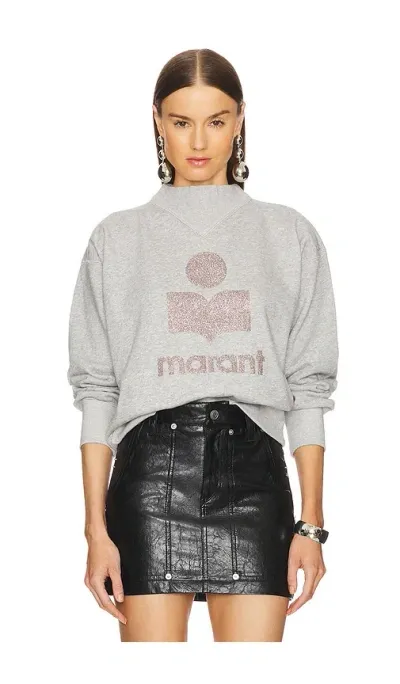 Isabel Marant Étoile Moby Sweatshirt In Grey