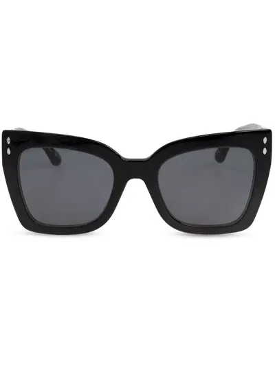 Isabel Marant Eyewear Square-frame Sunglasses In Black