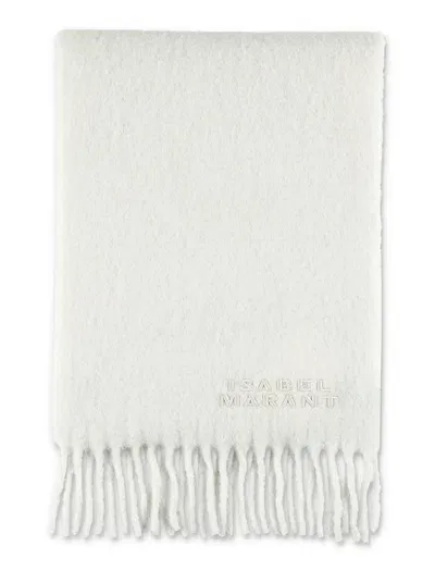 Isabel Marant Firny Scarf In Ecru