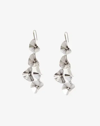 Isabel Marant Flower Power Earrings In White