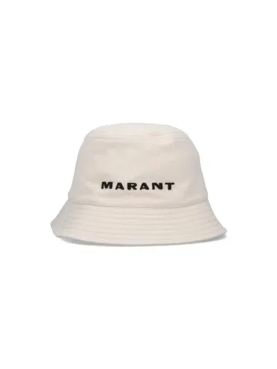 Isabel Marant Haley Bucket Hat In Beige