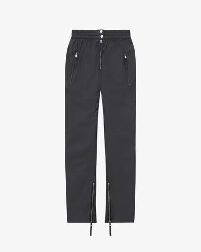 Isabel Marant Hose Yilsen In Schwarz Gewaschen