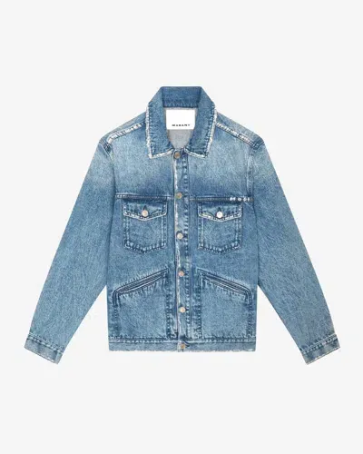 Isabel Marant Jango Jacke In Blue