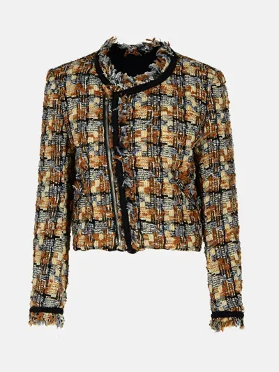 Isabel Marant 'kerby' Brown Wool Blend Jacket