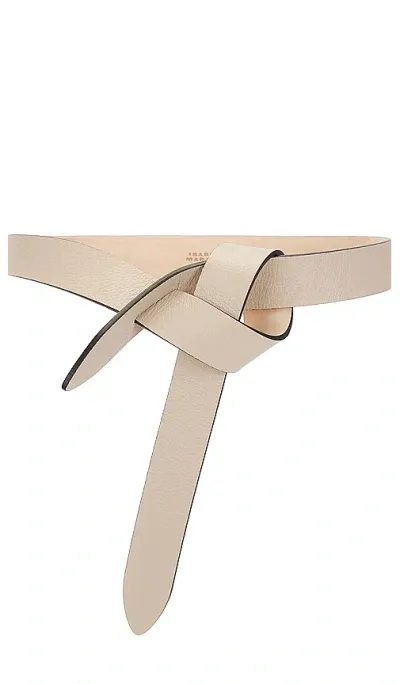 Isabel Marant Lecce Belt In Beige