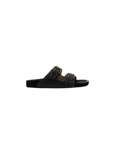 Isabel Marant Lennyo Sandals In Nero