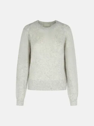 Isabel Marant 'lusia' Light Grey Cashmere Blend Sweater