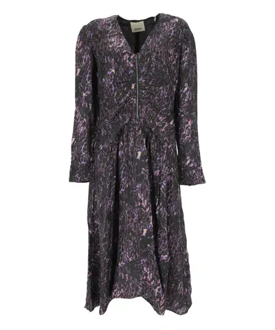 Isabel Marant Mini Dress In Violet