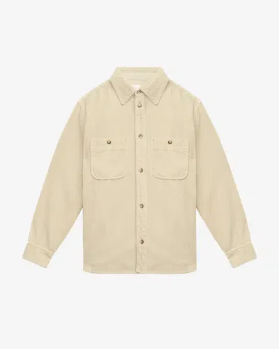 Isabel Marant Nario Shirt In Ecru