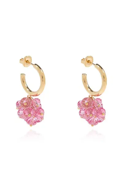 Isabel Marant Polly Embellished Earrings In Multi