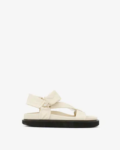 Isabel Marant Sandalen Naori In White