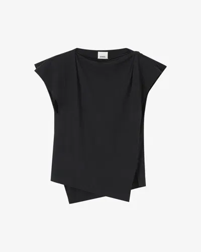 Isabel Marant Sebani T-shirt In Black