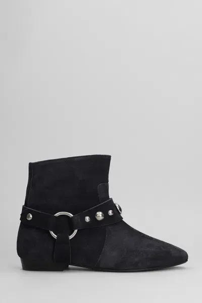 Isabel Marant Siago Ankle Boots In Black