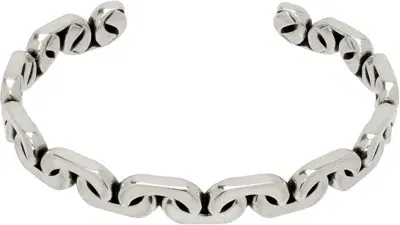 Isabel Marant Silver Be Happy Bracelet In 08si