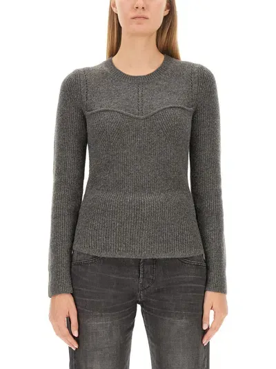 Isabel Marant Slmi Fit Shirt In Gray