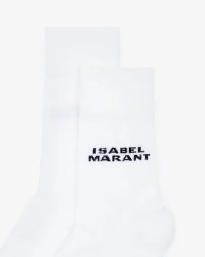 Isabel Marant Socken Dawi In White