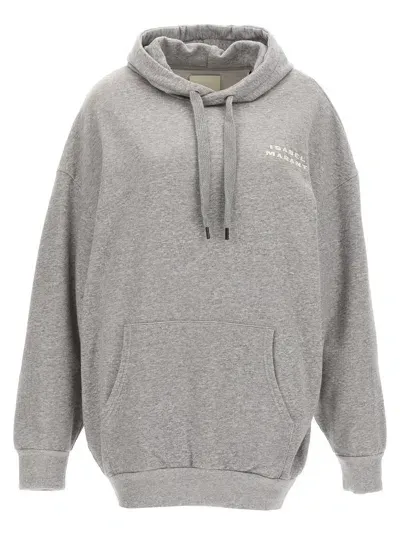 Isabel Marant Scott Hoodie In Grey